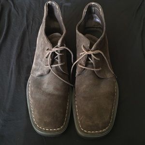 Salvatore Ferragamo Suede Desert Boot